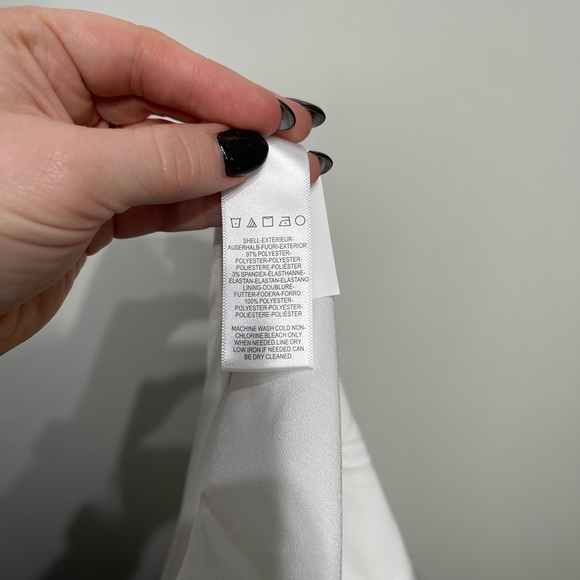 NEW Dress the Population Iris Gown in Off White - Picture 13 of 13